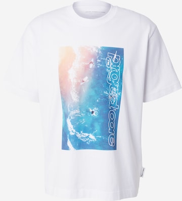 balta JACK & JONES Marškinėliai 'JCOUNION': priekis