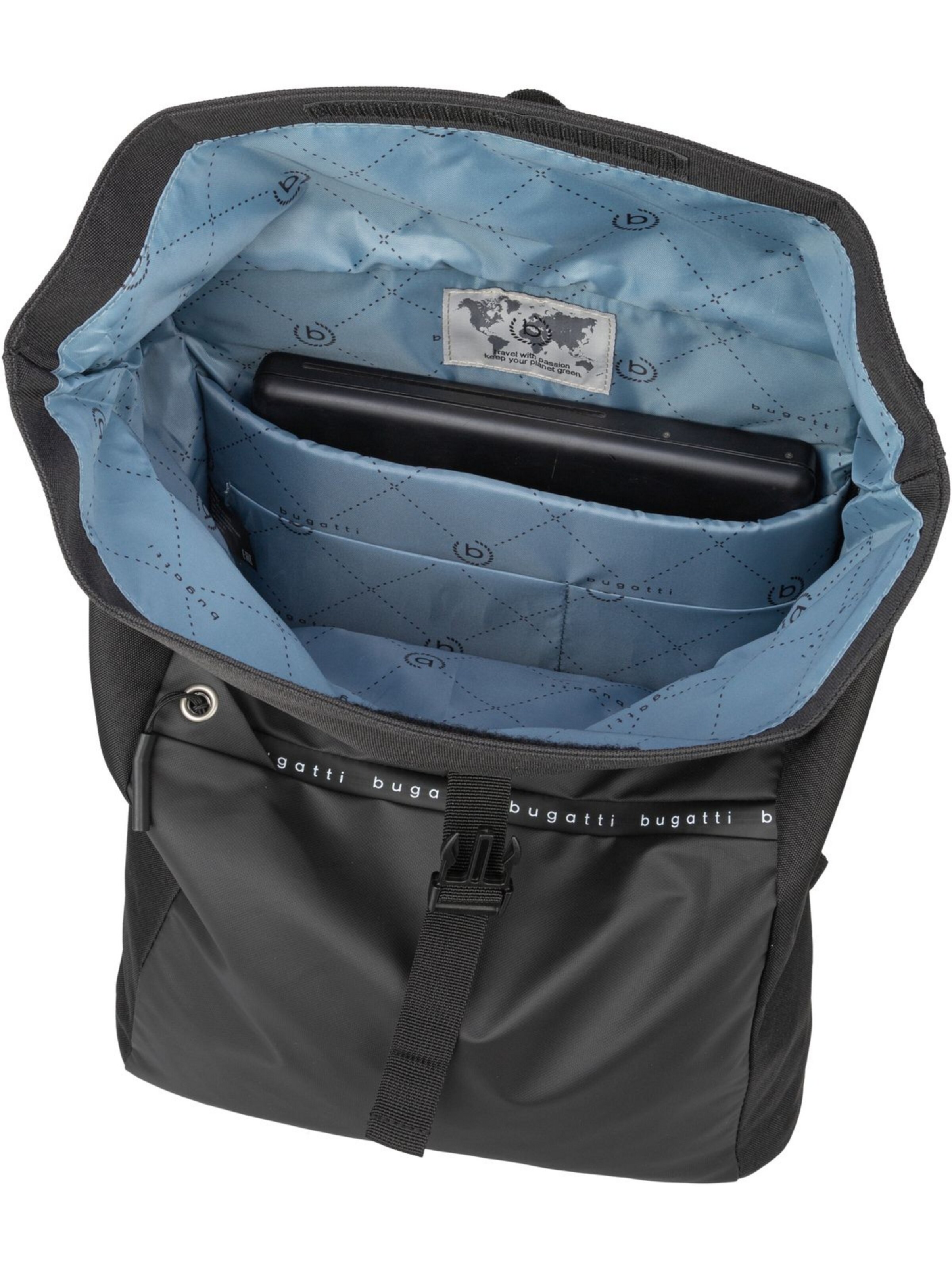 Sac à dos 'Blanc DeLight' bugatti en noir