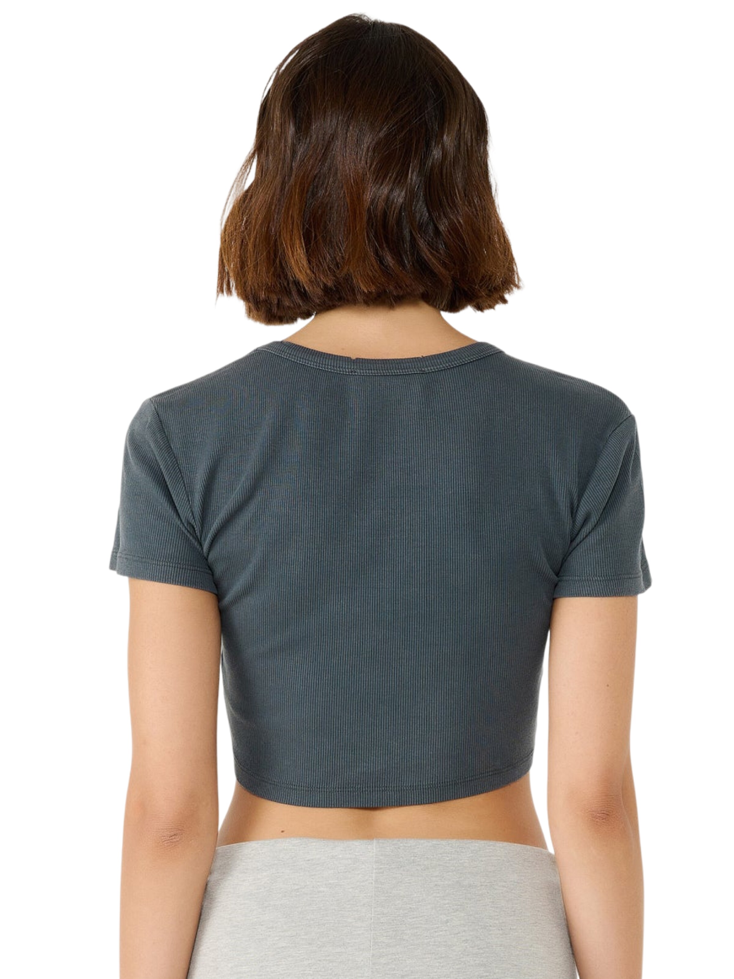 T-shirt No Matter What en gris