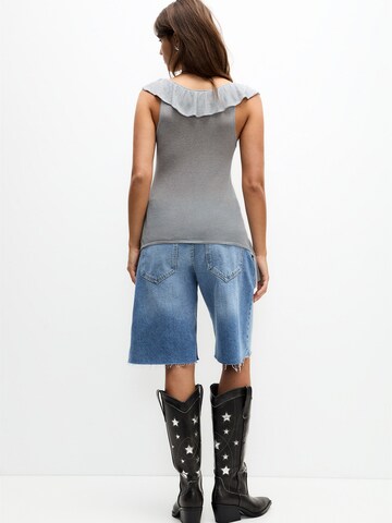 Pull&Bear Топ в сиво