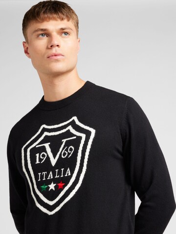 Pull-over 'TILO' 19V69 ITALIA en noir