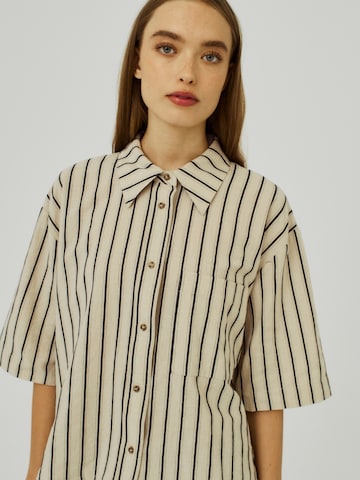 Camicia da donna 'Arka' di NORR in beige