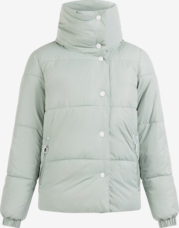 DreiMaster Maritim Winter Jacket in Green: front