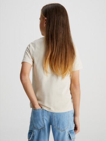 T-Shirt Calvin Klein Jeans en blanc