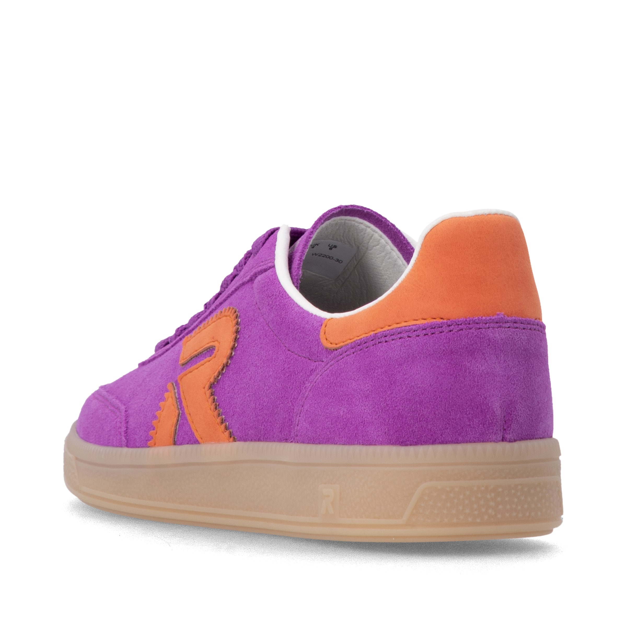 Baskets basses 'San Diego' Rieker en violet
