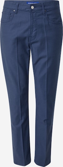 SCOTCH & SODA Suorat housut 'DOBBY' värissä laivastonsininen, Tuotenäkymä