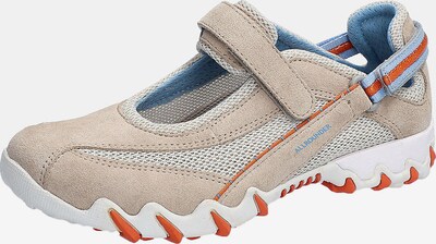 ALLROUNDER BY MEPHISTO Ballerina 'Niro' in nude / hellblau / dunkelorange, Produktansicht