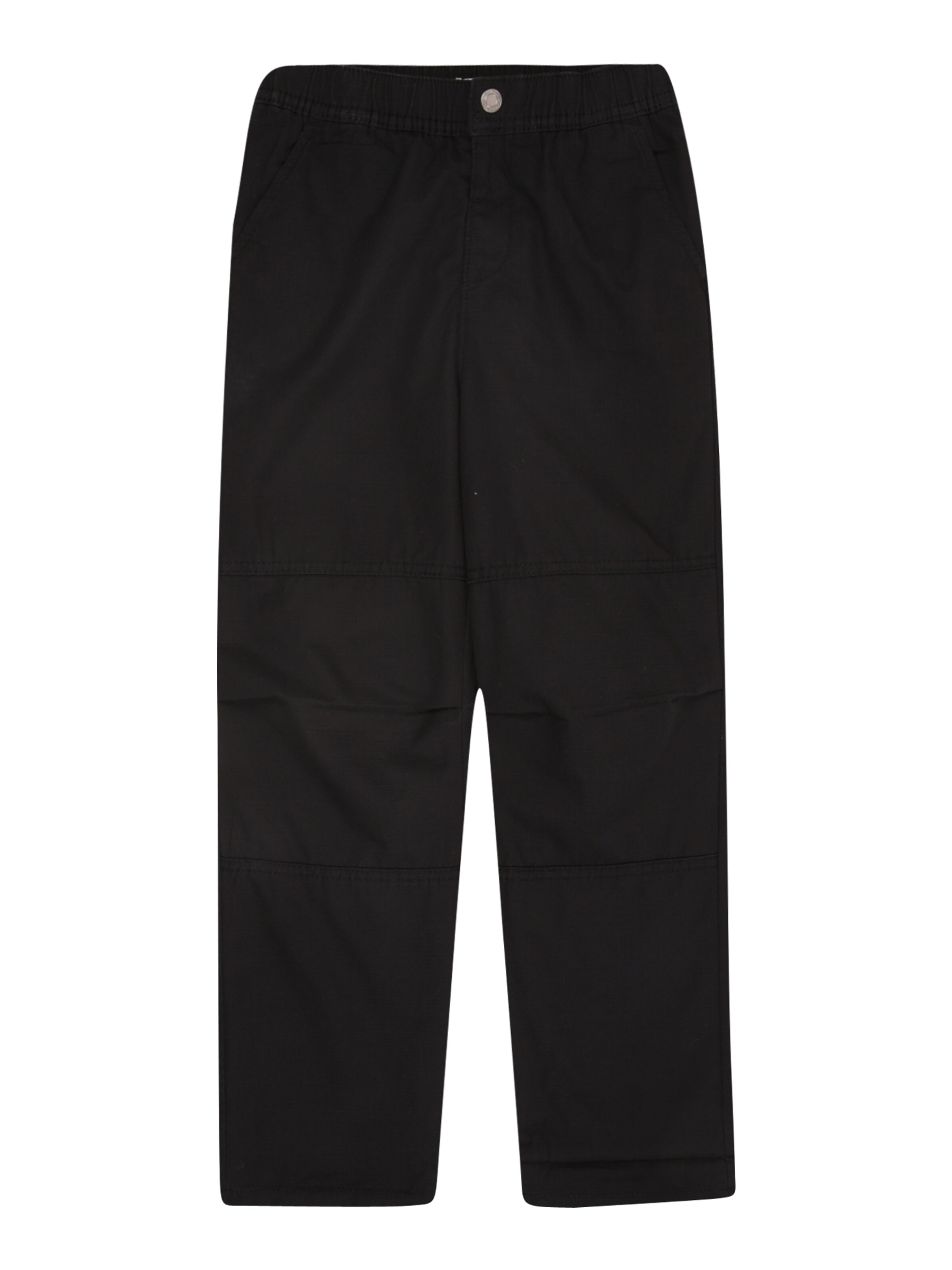 TOM TAILOR Loose fit Trousers in Black: front