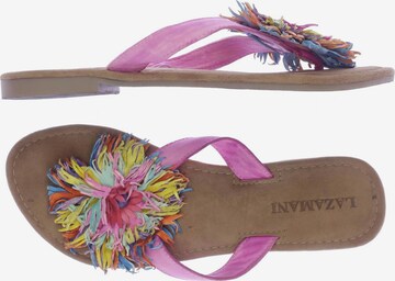 LAZAMANI Sandals & High-Heeled Sandals in 38 in Pink: front