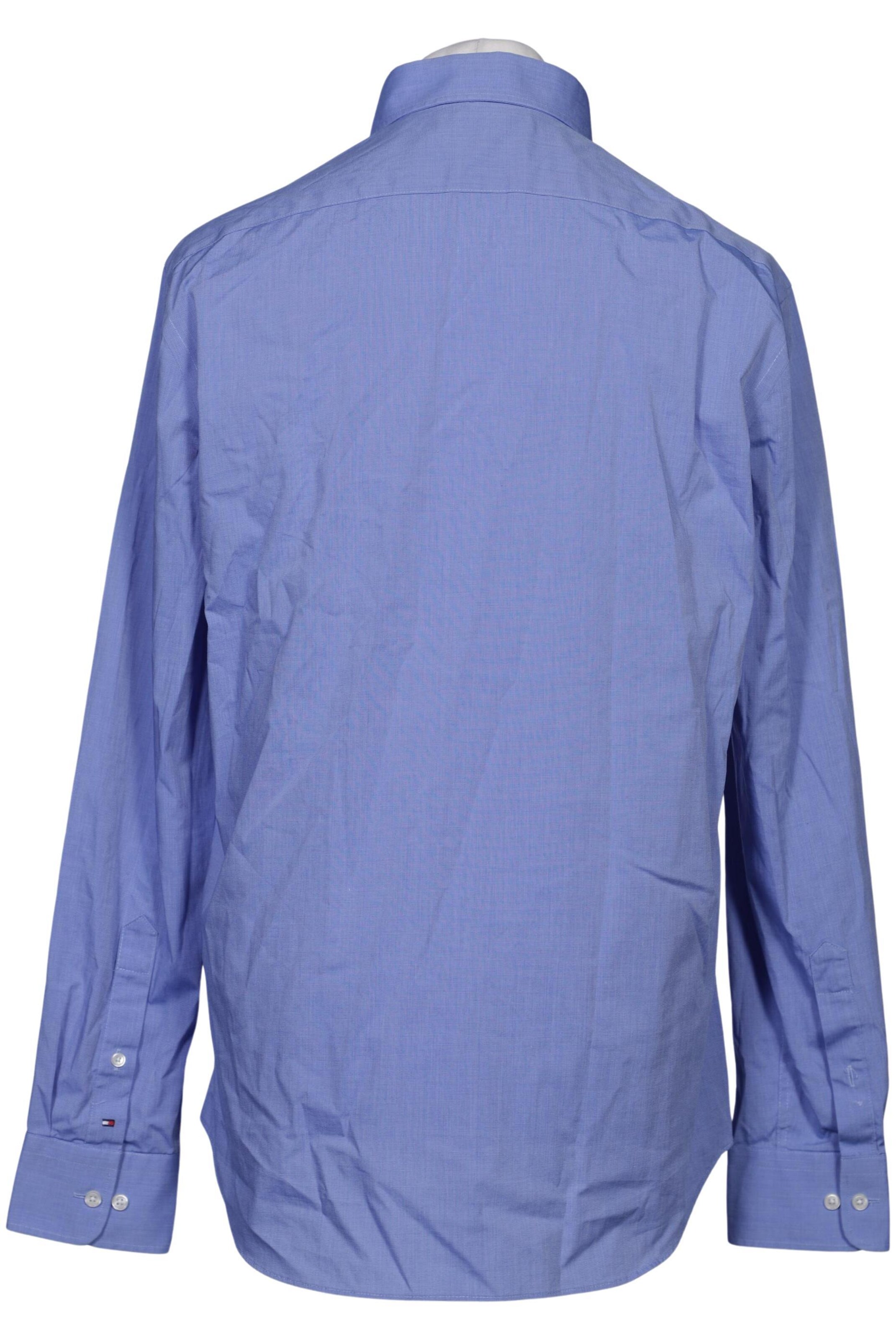 TOMMY HILFIGER Button Up Shirt in L in Blue
