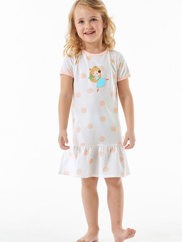 SCHIESSER Nightgown ' Casual World ' in White: front