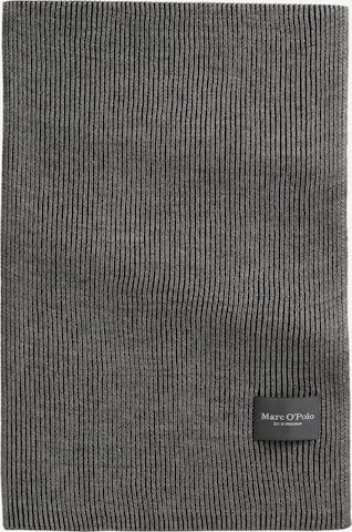 Marc O'Polo Schal ' aus Bio-Baumwoll-Schafwoll-Mix ' in Grau: Vorderseite