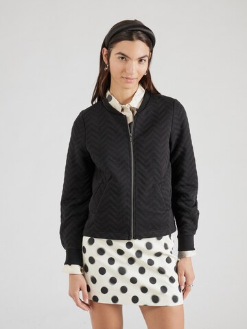 Hailys Sweat jacket 'Ke44ndra' in Black: front