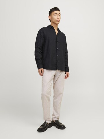 JACK & JONES Regular fit Skjorta 'Lawrence' i svart