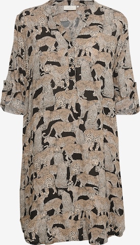 Kaffe Blusenkleid ' KA marana' in Braun: Vorderseite