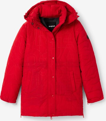 Desigual Winterjas in Rood: voorkant