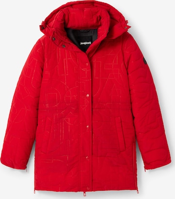 Desigual Χειμερινό μπουφάν σε κόκκινο: μπροστά