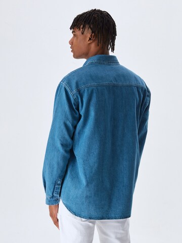 LTB Regular Fit Hemd 'Jason' in Blau