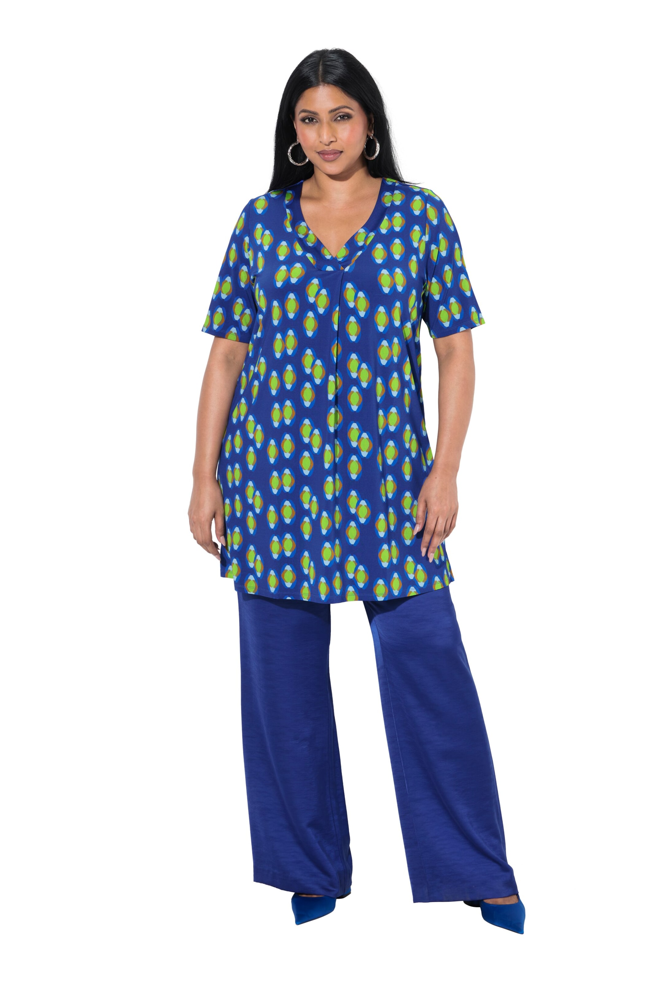 Ulla Popken Blouse in Purple: front