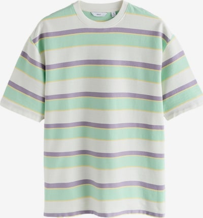 Next T-Shirt en citron vert / violet / blanc, Vue avec produit