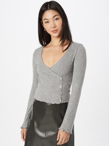 VERO MODA Shirt 'TIA' in Grau: Vorderseite