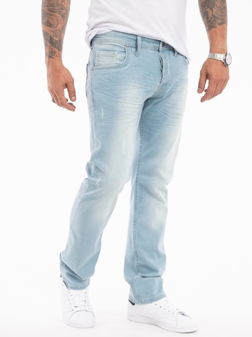 Rock Creek Bootcut Jeans in Blau