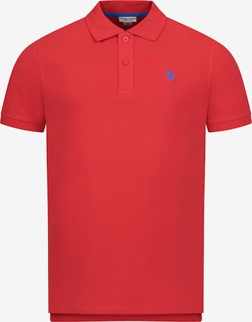 U.S. POLO ASSN. Poloshirt in Rot: Vorderseite