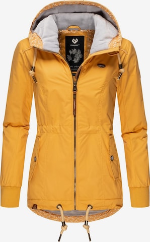 Ragwear - Chaqueta funcional en amarillo: frente