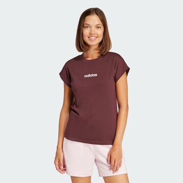 ADIDAS SPORTSWEAR Funktionstopp 'Essentials' i röd: framsida
