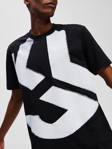 Tricou de la KARL LAGERFELD JEANS pe negru