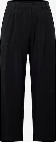 Loosefit Pantaloni con pieghe 'Finja' di Guido Maria Kretschmer Curvy in nero: frontale