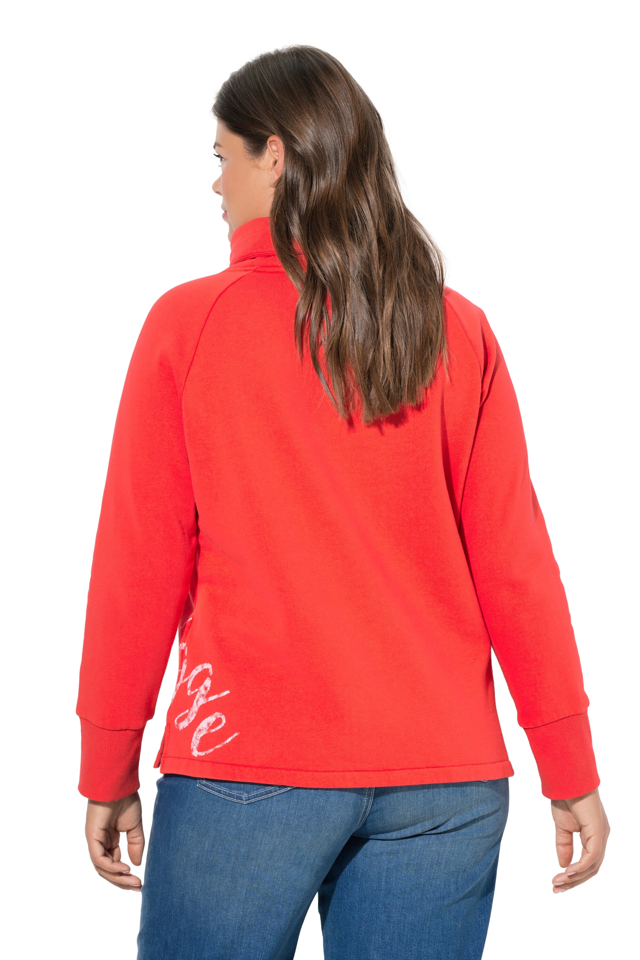 LAURASØN Sweatshirt in Rot