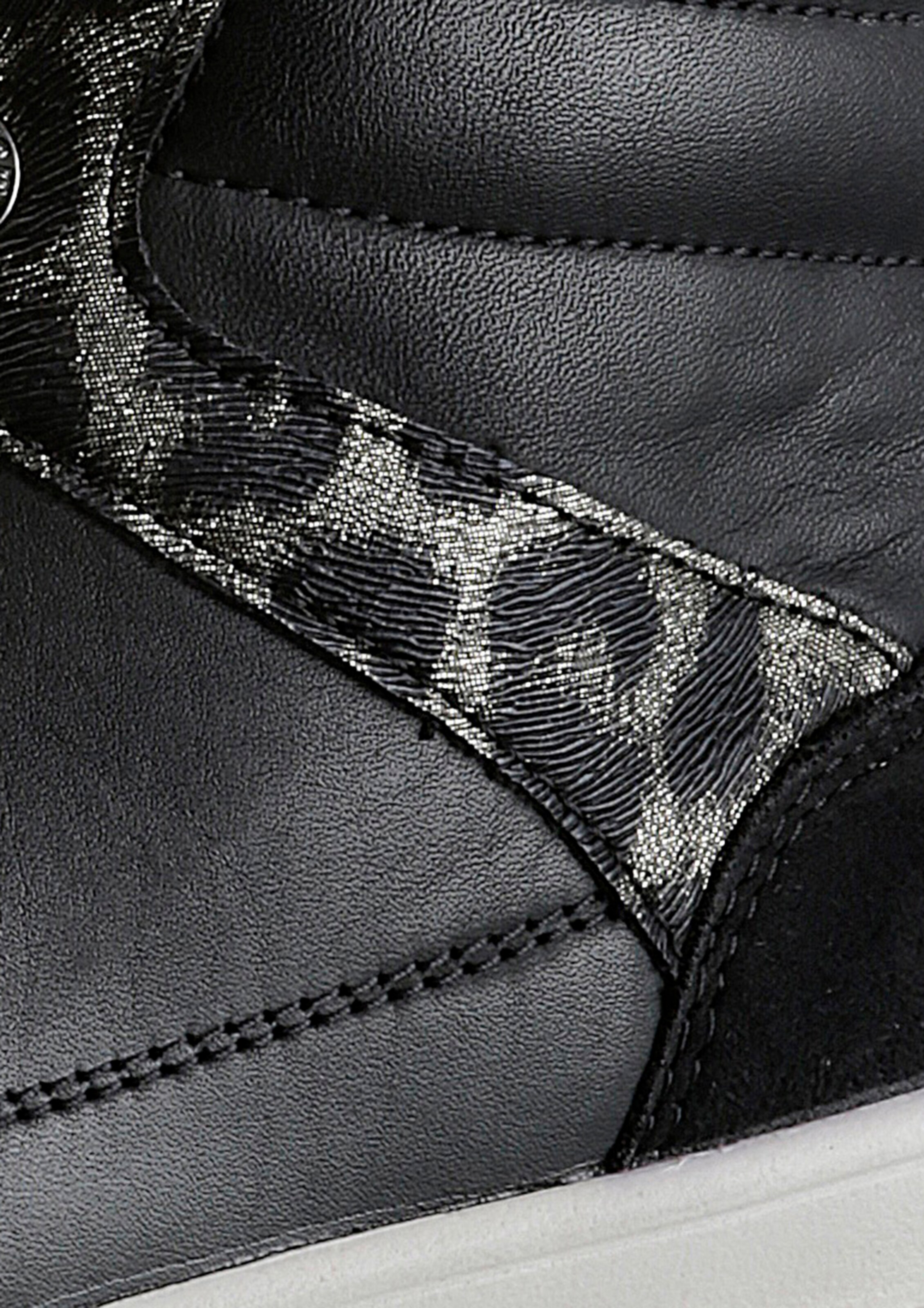 REMONTE High-Top Sneakers in Black