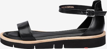 LLOYD Sandale Hochwertige Sandale in Schwarz: Vorderseite