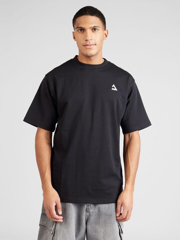 JACK & JONES T-Shirt 'JCOTriangle' in Schwarz: Vorderseite