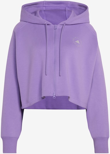 Sportinis džemperis iš ADIDAS BY STELLA MCCARTNEY, spalva – šviesiai pilka / levandų spalva, Prekių apžvalga