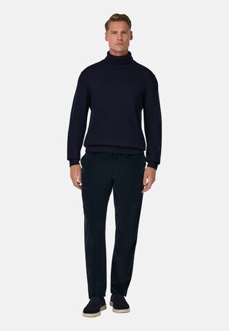 Boggi Milano Regular Trousers in Blue