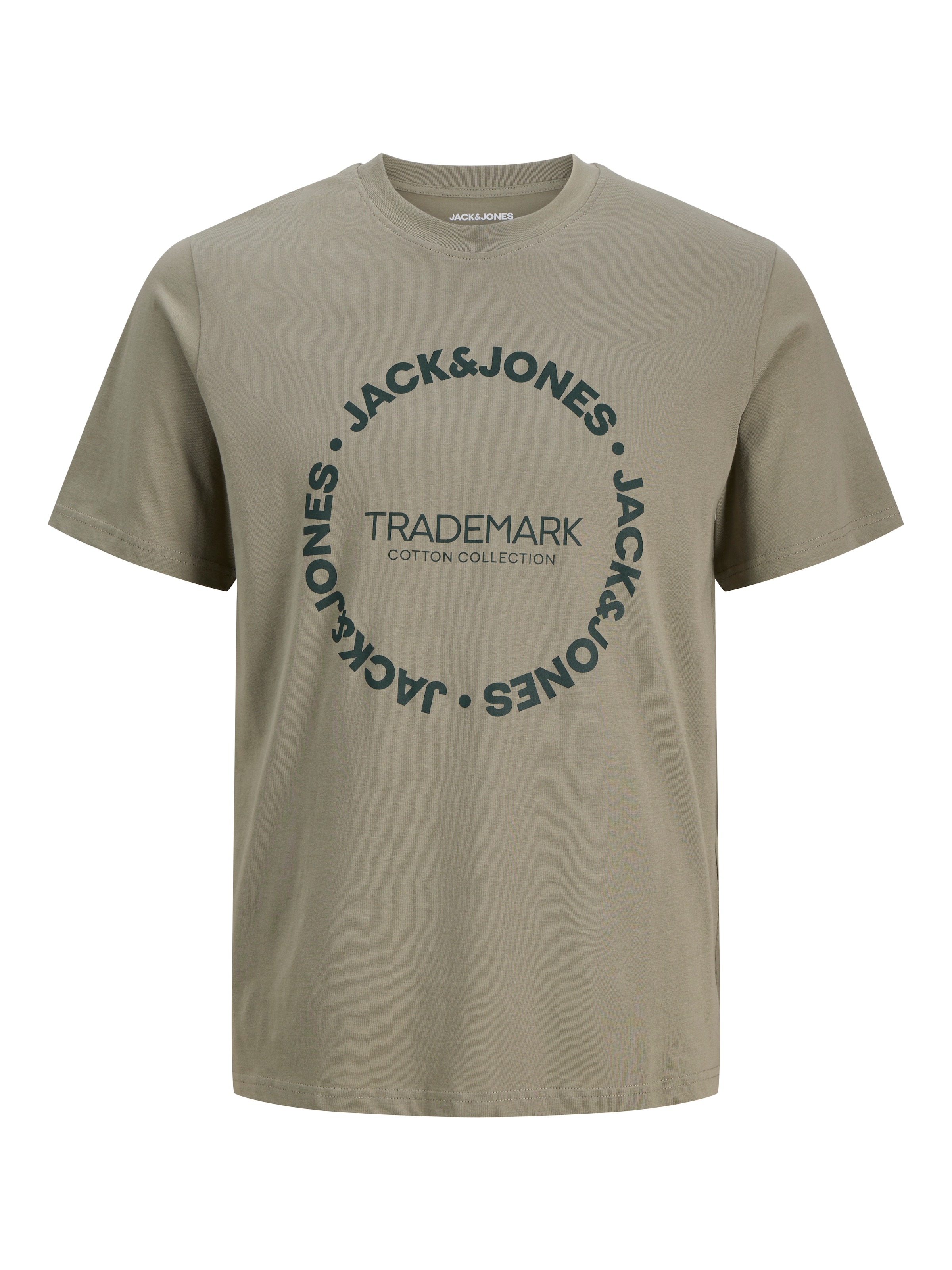JACK & JONES T-Shirt in Grau: Vorderseite
