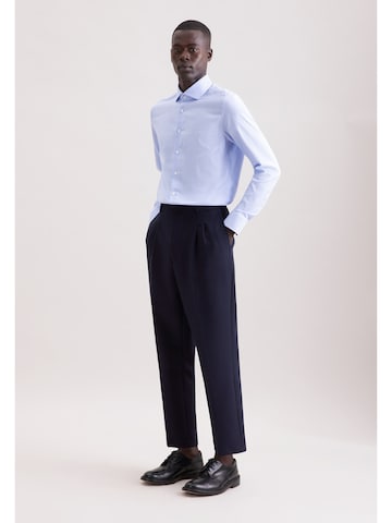SEIDENSTICKER Regular Fit Businesshemd in Blau
