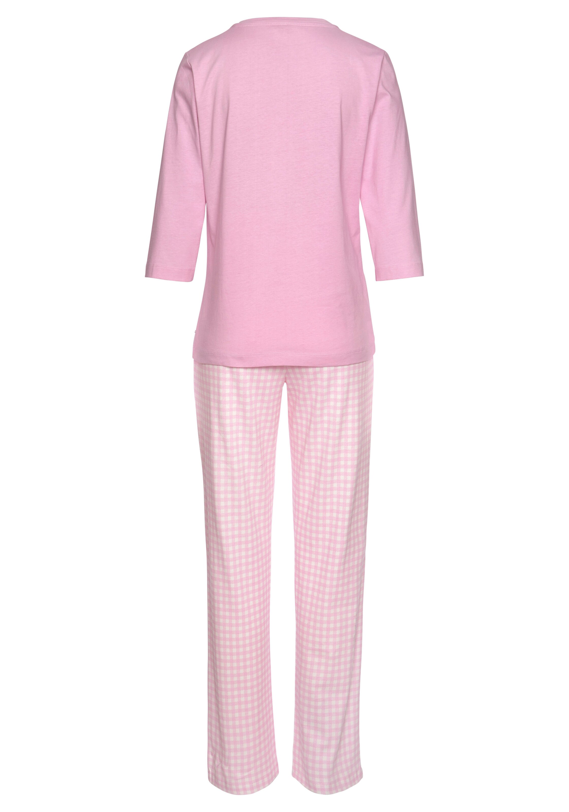 Frauen Wäsche s.Oliver Pyjama in Rosa, Hellpink - DB46286