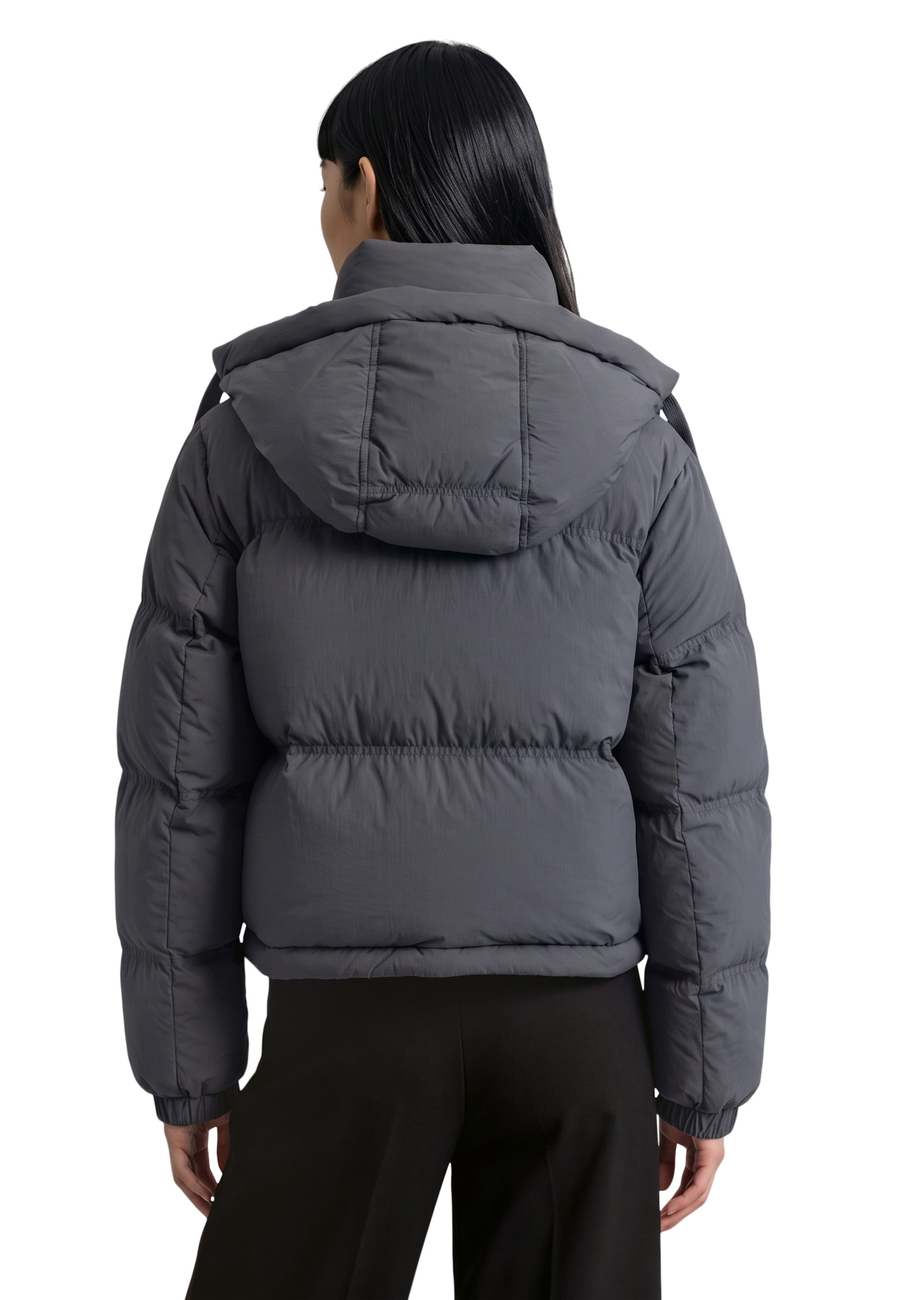 Veste d’hiver Marc O'Polo DENIM en gris : derrière