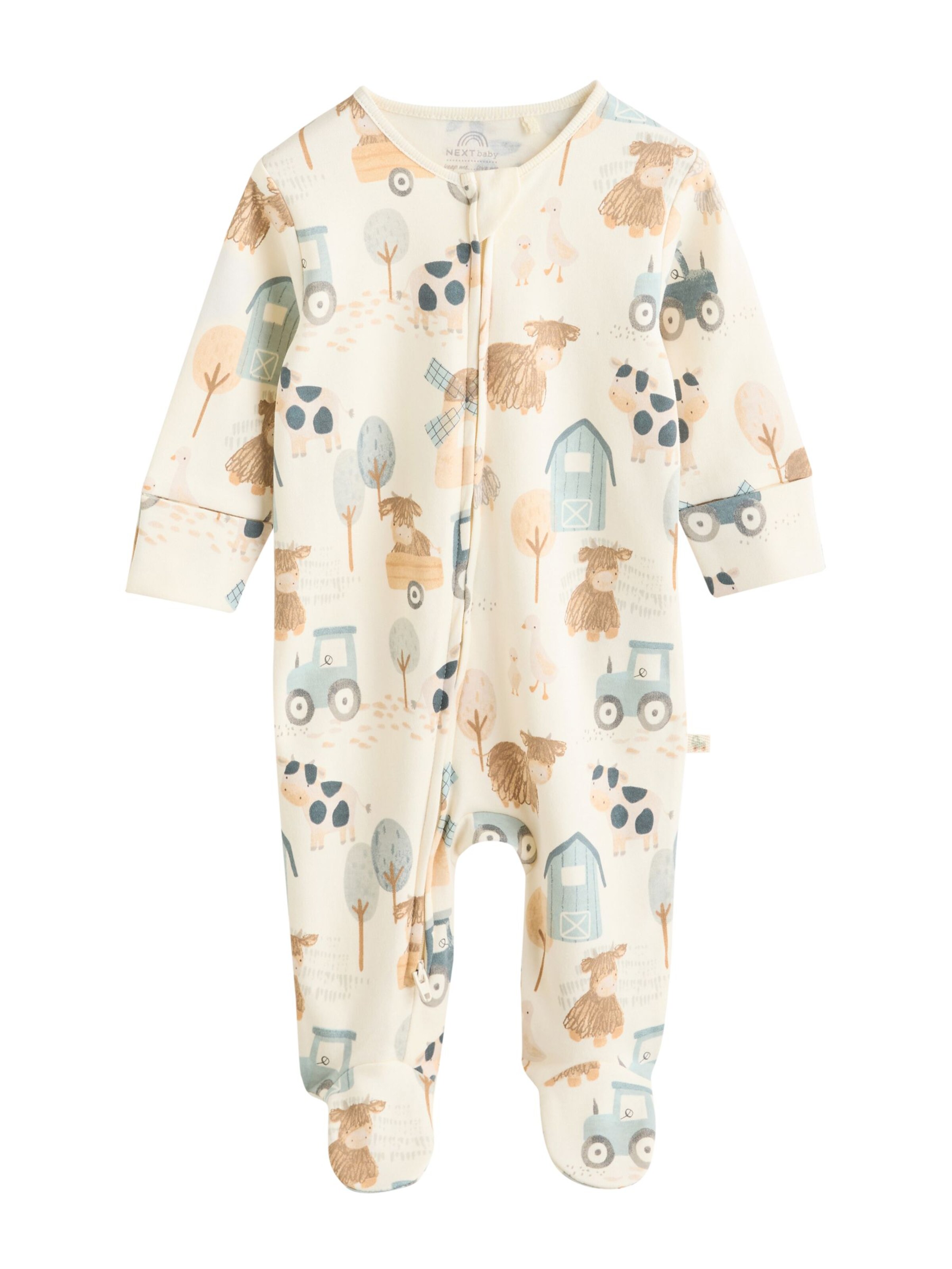 Next Комплект пижама в бежово