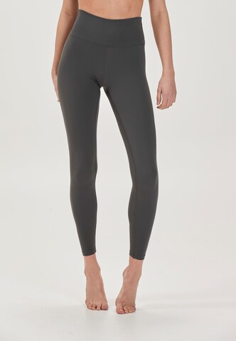 Athlecia Skinny Sporthose 'Franz' in Grau: Vorderseite