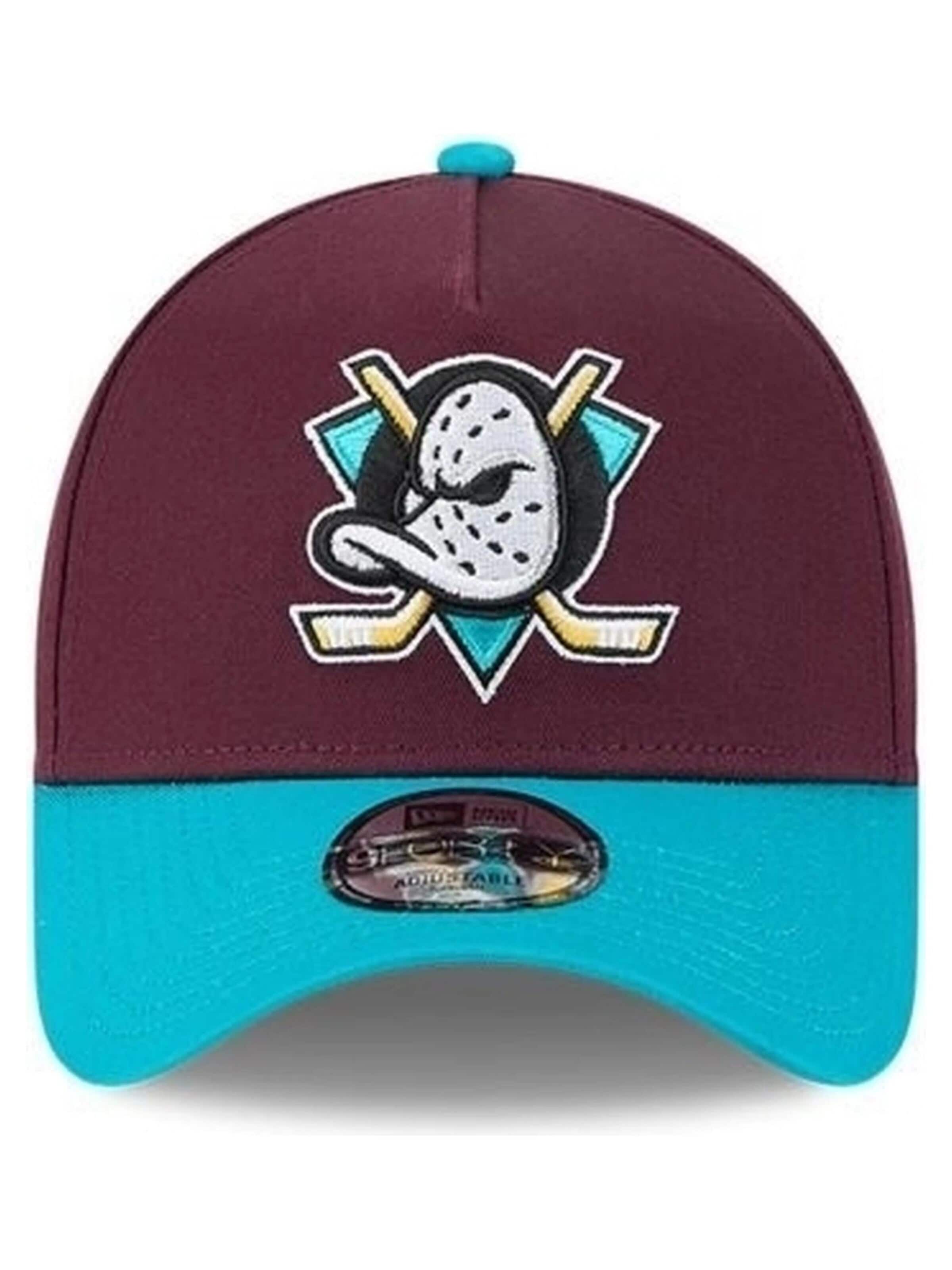 NEW ERA Cap 'Gorra new era granate ducks 940af retro ducks anaduc otc 6'‌‌ in Rot: Vorderseite