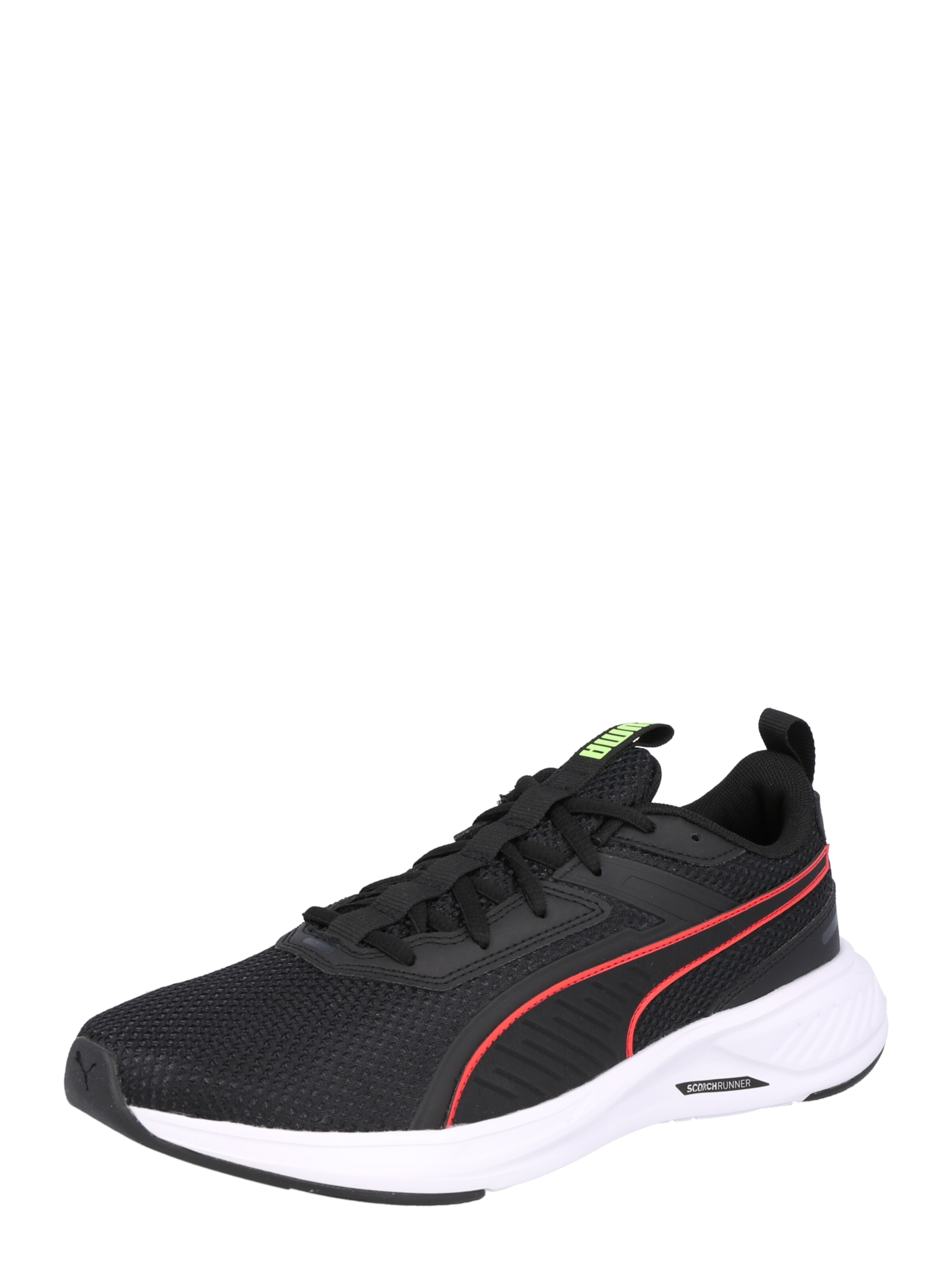puma engine black running shoes