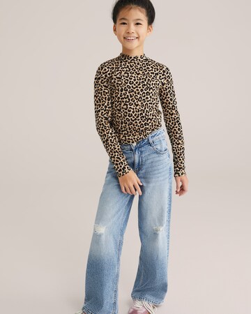 WE Fashion Футболка в Бежевый