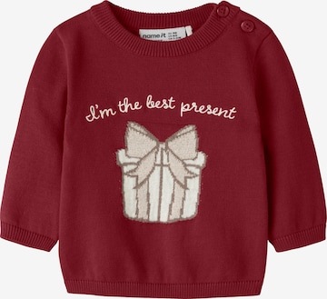 NAME IT Sweater 'NBFRisse' in Red: front