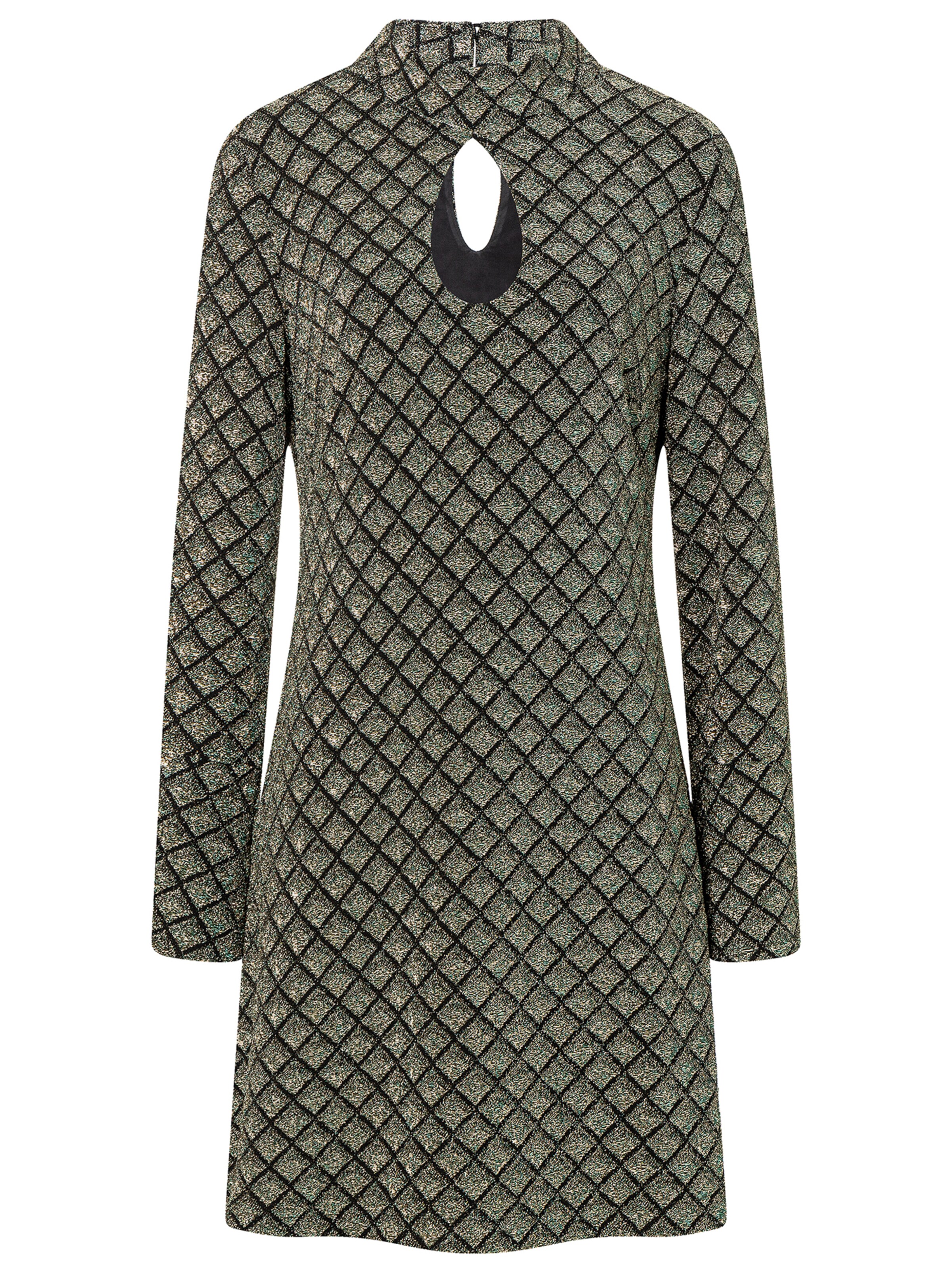 Ana Alcazar Dress 'Sakala' in Gold: front