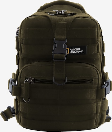 National Geographic Rucksack 'Milestone' in Grün: Vorderseite
