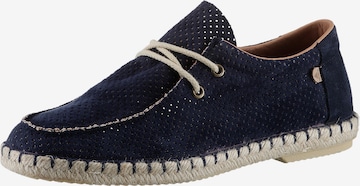 VERBENAS Moccasins in Blue: front